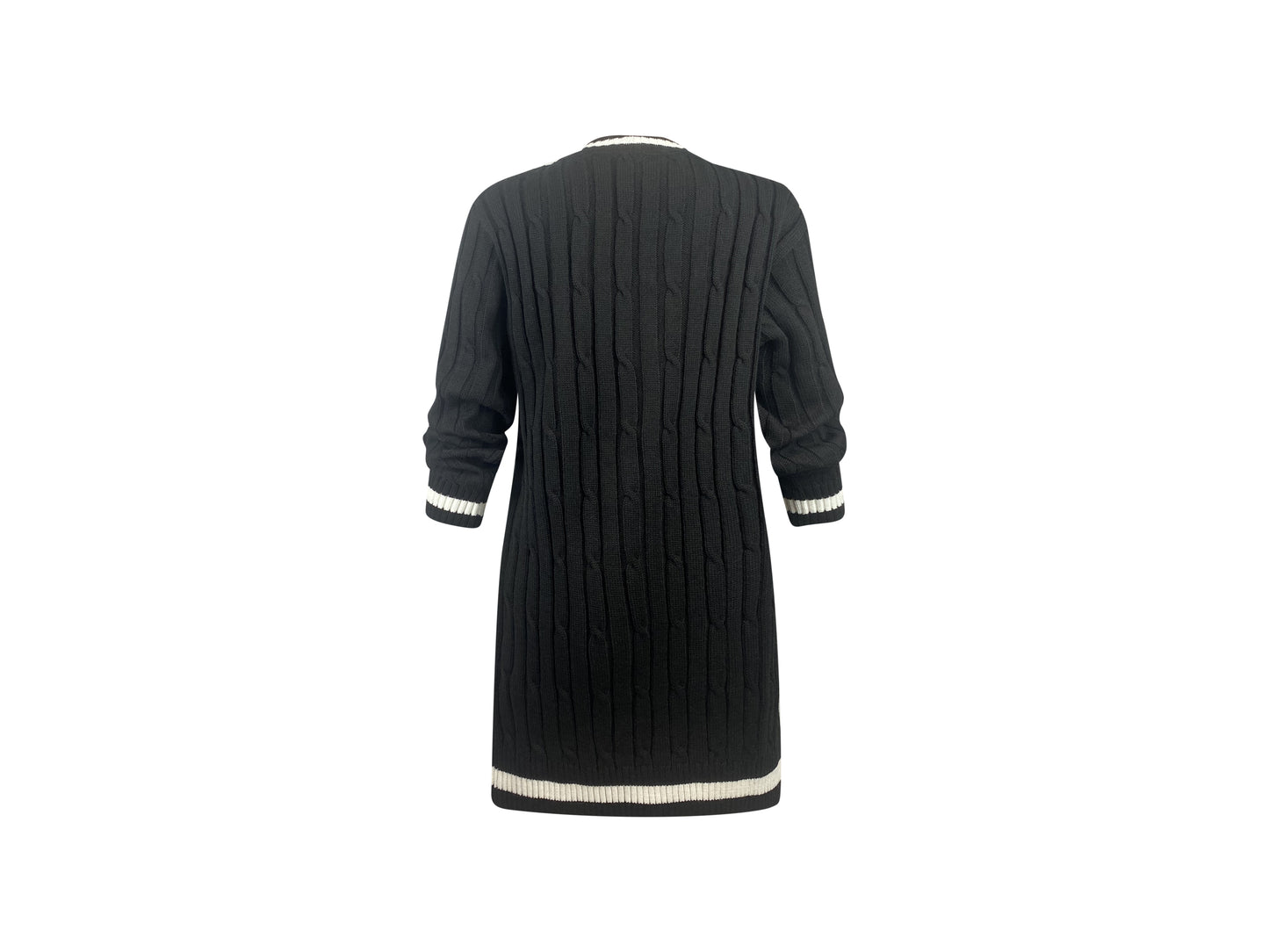 Woman's Classic Black Cardigan