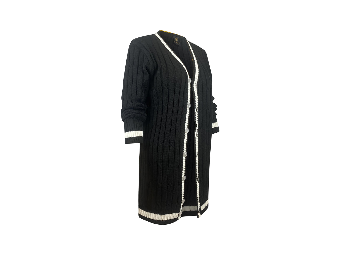 Woman's Classic Black Cardigan