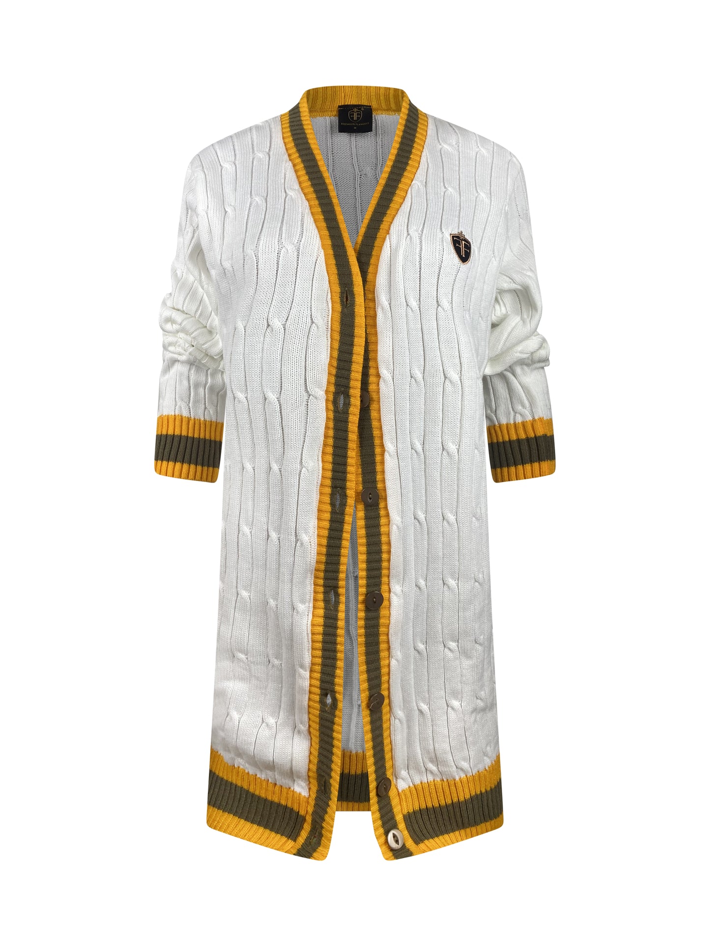 Women's Classic White Cardigan